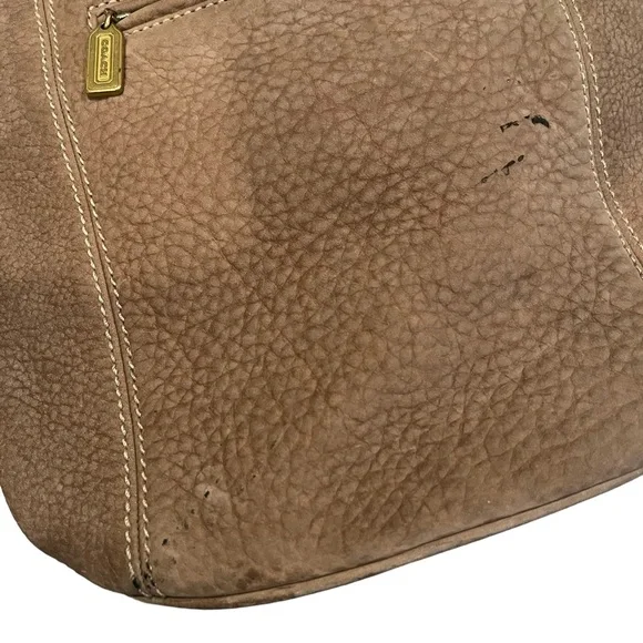 Vintage COACH Sonoma Flat Pack Nubuc #4944 Luxury Designer Sling Backpack RARE - Picture 8 of 16